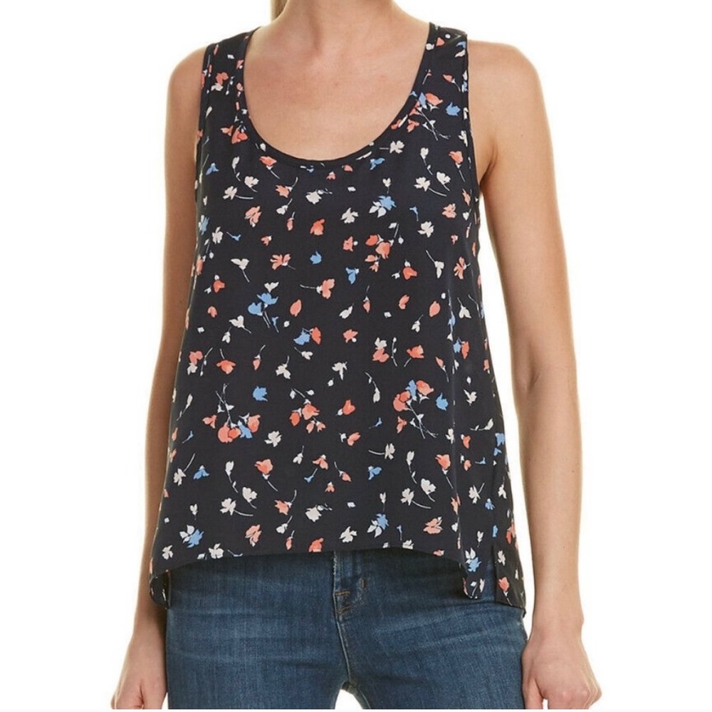 Joie Erla Floral Print Blouse